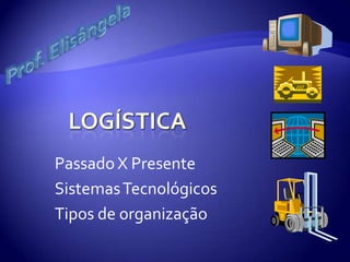 Logística  Passado X Presente Sistemas Tecnológicos  Tipos de organização 