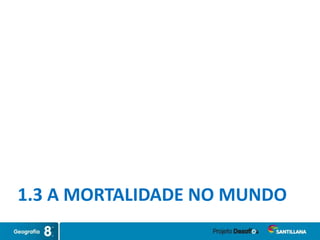 (Clicar na imagem)1.3 A MORTALIDADE NO MUNDO
 