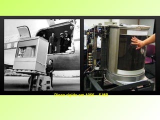 Disco rígido em 1956 – 5 MB 