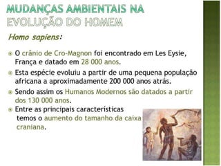 Evolução do homem