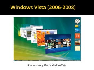 Nova interface gráfica do Windows Vista
 