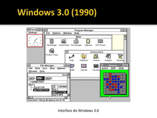 Interface do Windows 3.0
 