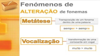 Evolução Fonética