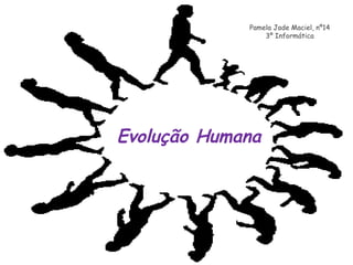 Evolução Humana Pamela Jade Maciel, nº14 3º Informática 