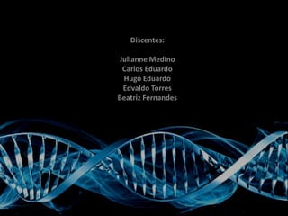 Discentes:
Julianne Medino
Carlos Eduardo
Hugo Eduardo
Edvaldo Torres
Beatriz Fernandes
 