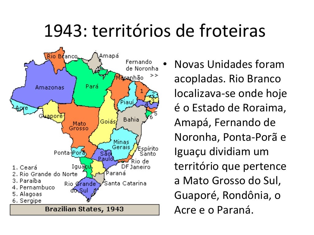 Evolução territorial do brasil em mapas (1534 atual Evolução territorial do brasil em mapas (1534 atual