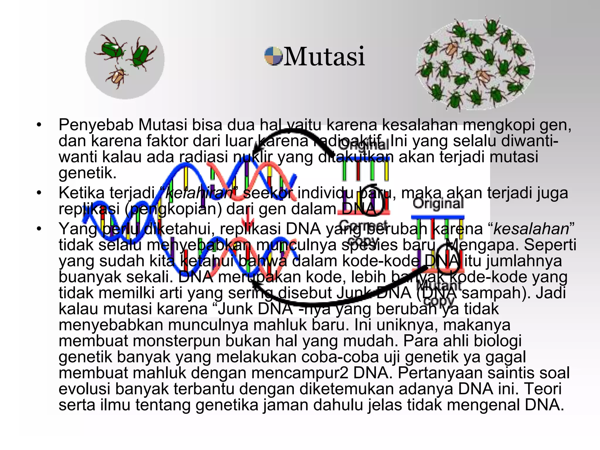 Evolusi dan Asal Usul Kehidupan | PPT