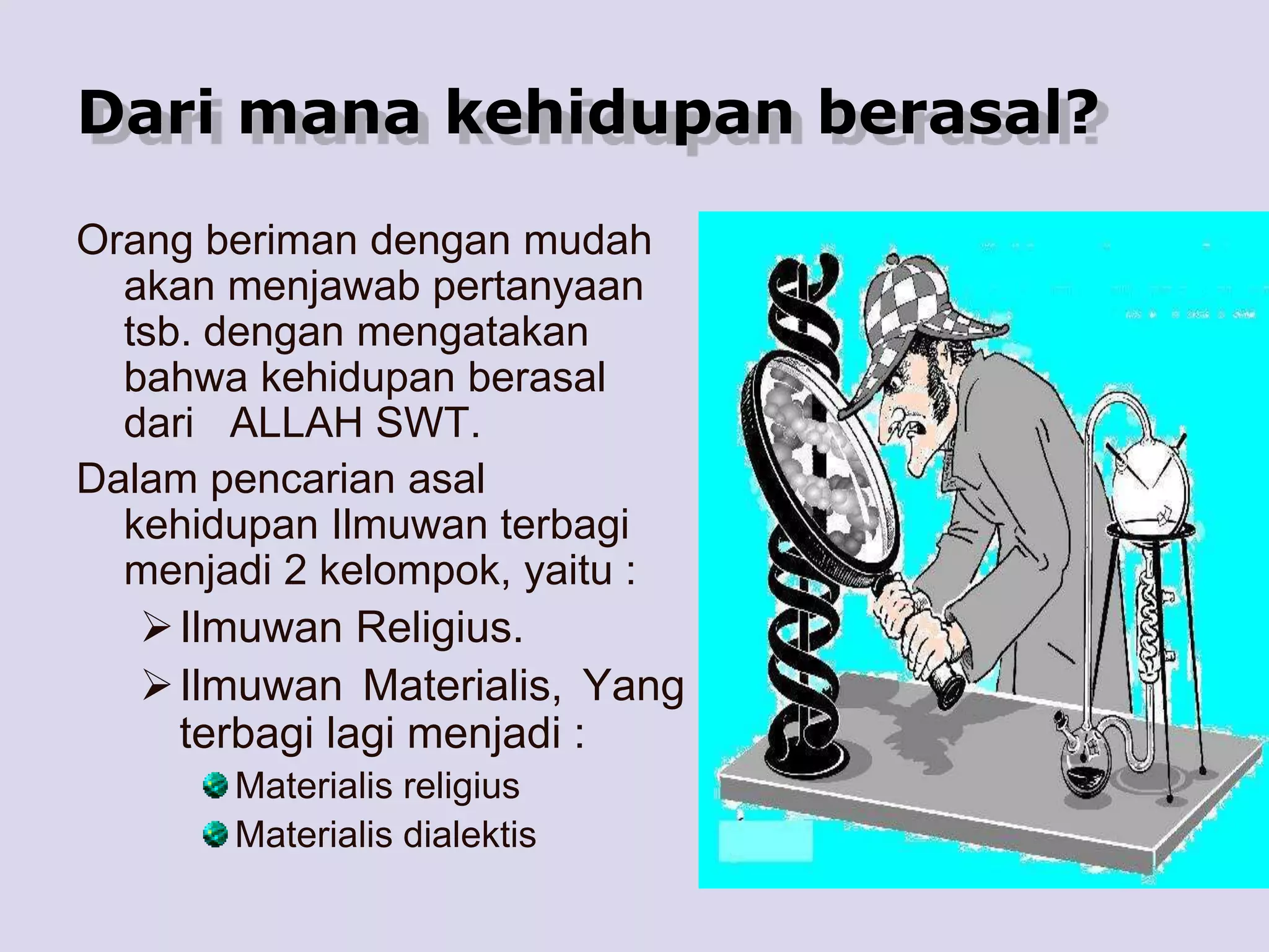 Evolusi dan Asal Usul Kehidupan | PPT