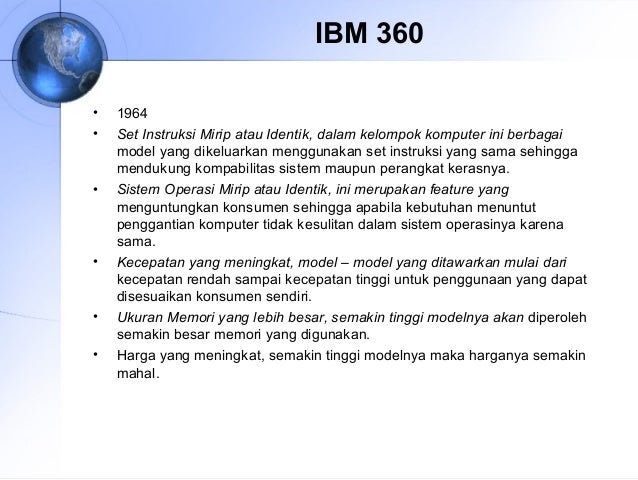 Evolusi dan kinerja komputer