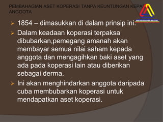 Evolusi Prinsip Prinsip Koperasi Pptx