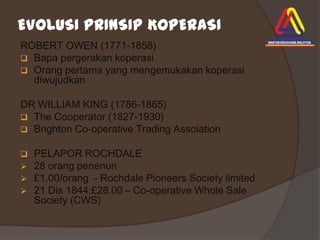 Evolusi Prinsip Prinsip Koperasi Pptx