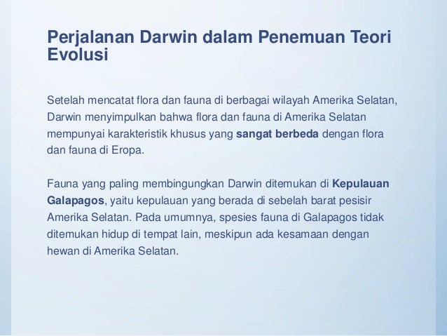 Evolusi Dan Seleksi Alam Oleh Arsyi Adlani