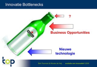 Innovatie Bottlenecks<br />?<br />Business Opportunities<br />Nieuwe technologie <br />