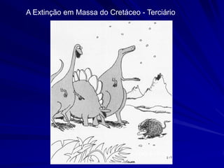 A Extinção em Massa do Cretáceo - Terciário




                               Gary Larson
 