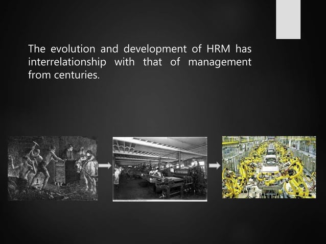 Evolution of hrm | PPT
