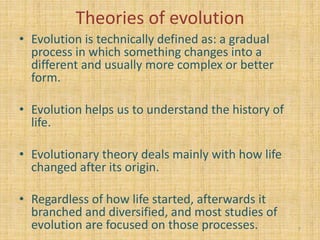Evolution | PPTX