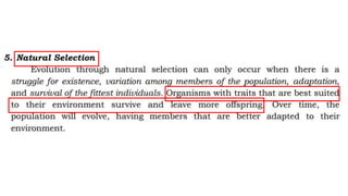 Evolution.pptx general biology 2 module pdf | PPTX