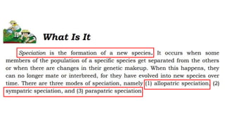 Evolution.pptx general biology 2 module pdf | PPTX