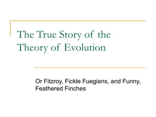 Evolution Part 1 | PPT