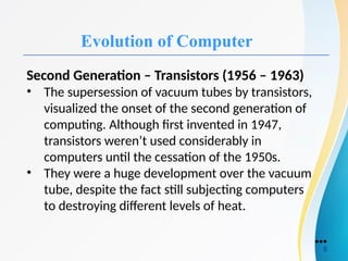 evolution-of-computer.pptx for class 4th | PPTX