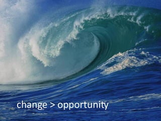 change > opportunity 