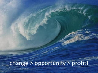 change > opportunity > profit! 
