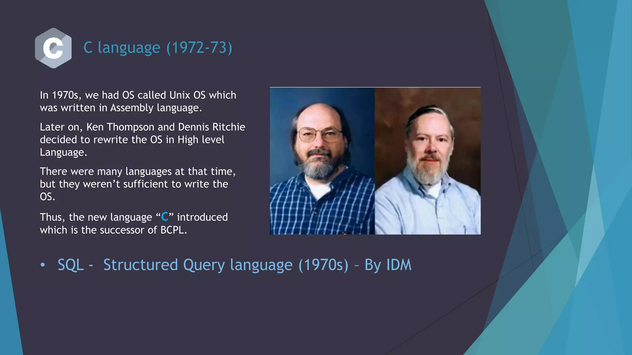 Evolution of Programming language | PPTX