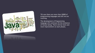 Evolution of Programming language | PPTX