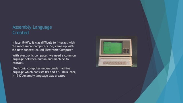 Evolution of Programming language | PPTX