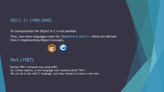 Evolution of Programming language | PPTX