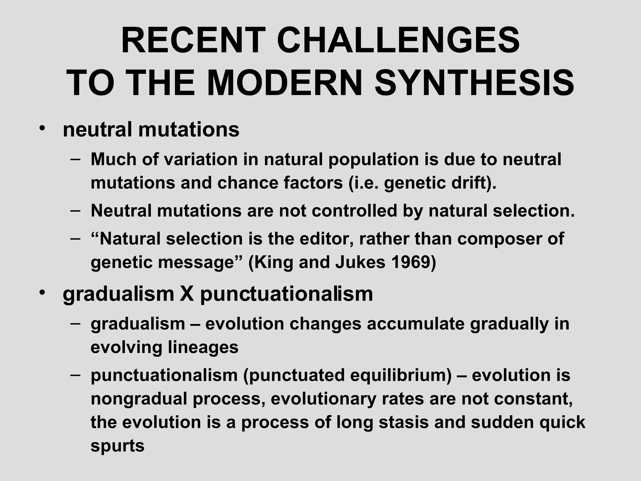 Evolution Practicals | PPT