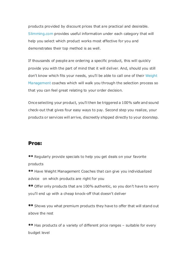 Evolution slimming coupons