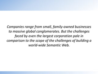 Semantic Web challenges