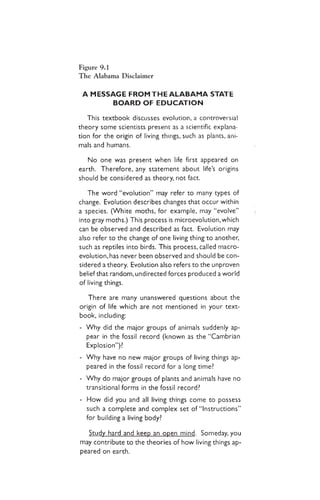 Figure 9.1
The Alabama Disclaimer
 