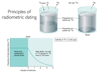 Principles of
radiometric dating
 
