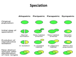 Speciation
 