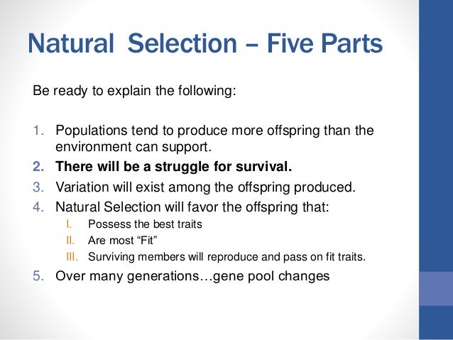 Why Is Genetic Variation Required For Natural Selection Why Is Genetic Variation Required For Natural Selection