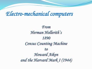 Evolution and history of computer | PPTX