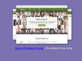 Demo of Getlancer Quote – Thumbtack Clone Script
 