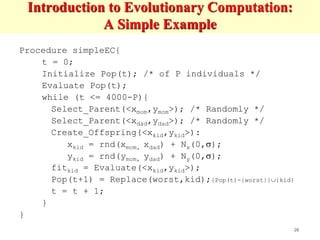 Evolutionary algorithms | PPT
