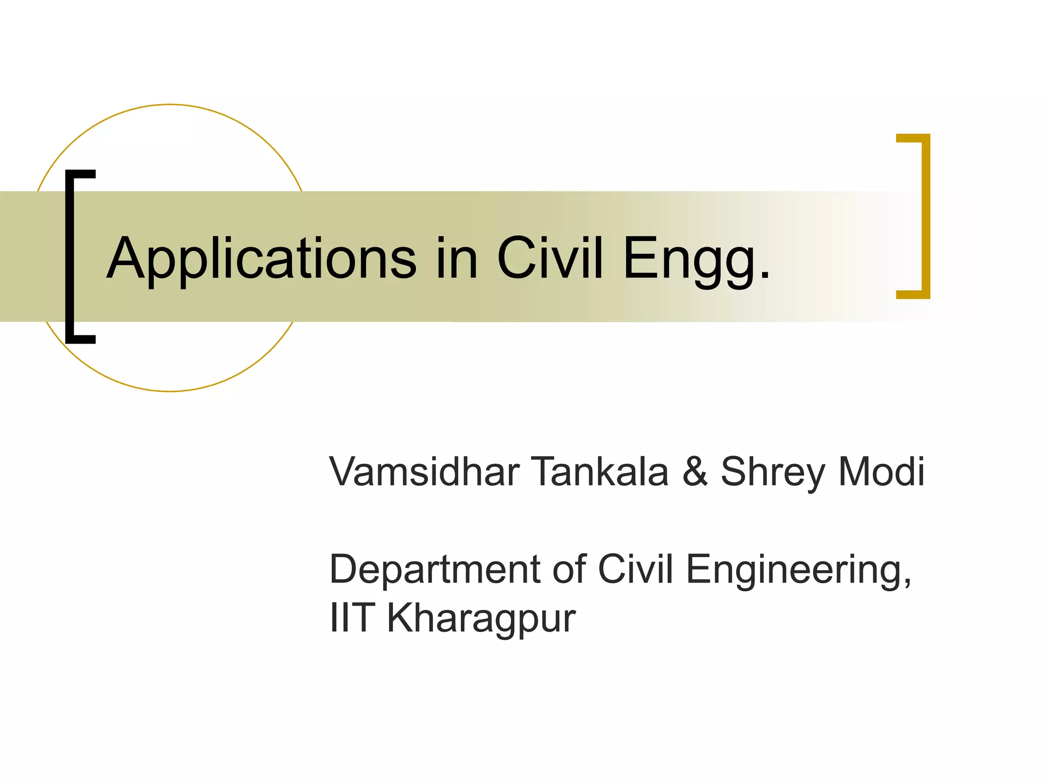 Evolutionary Algorithms and their Applications in Civil Engineering - 2