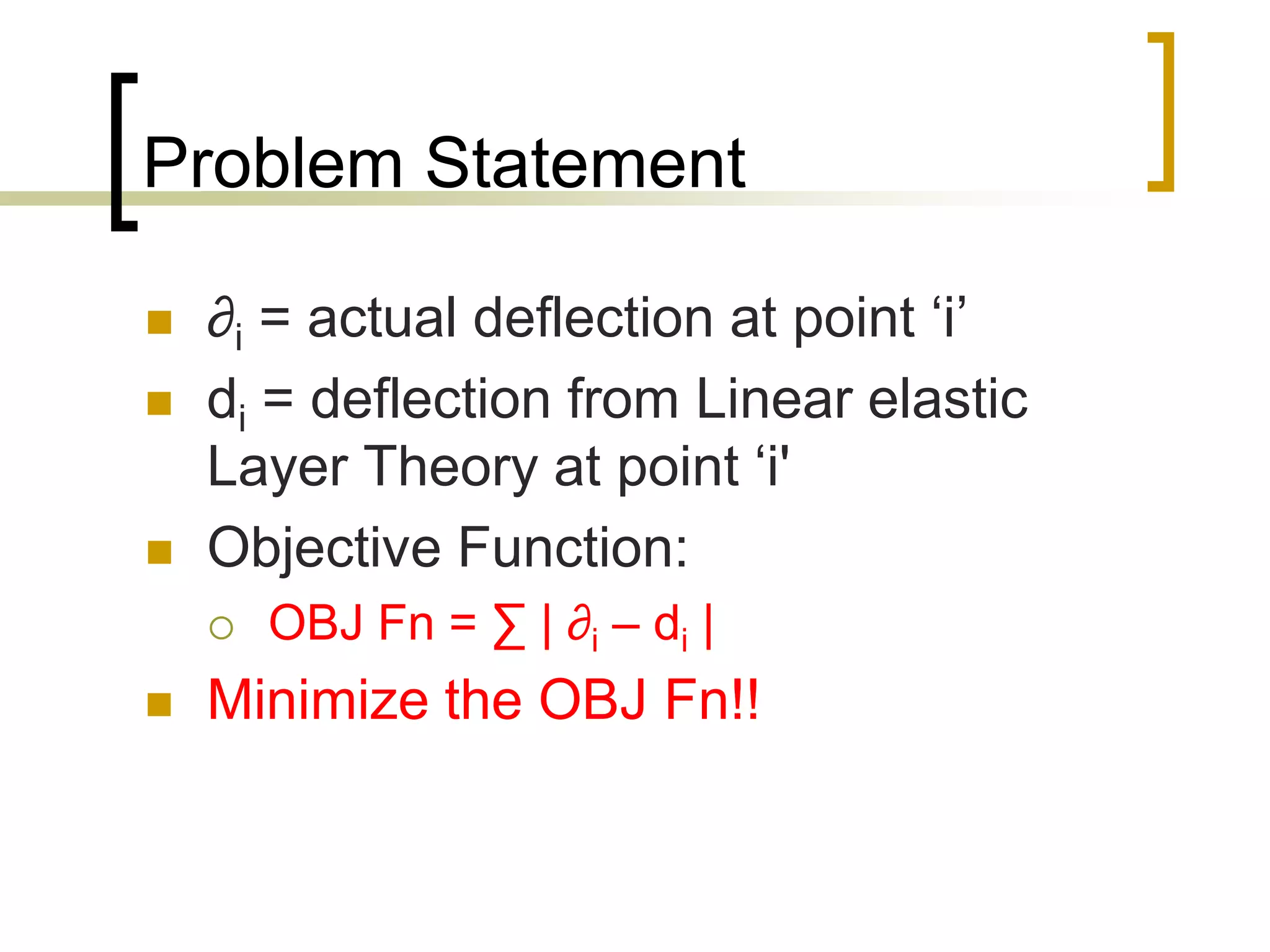Evolutionary Algorithms and their Applications in Civil Engineering - 2