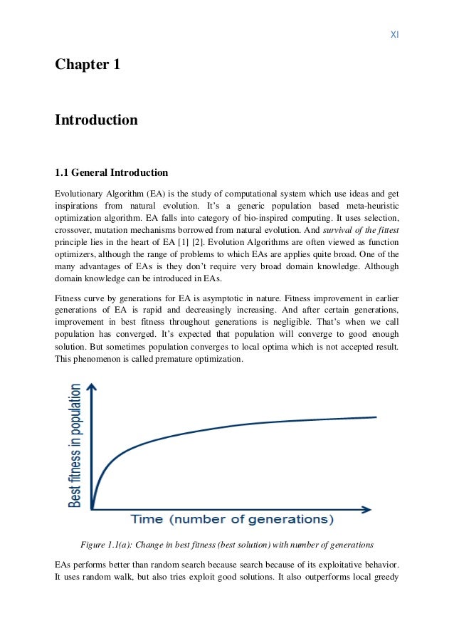 Phd thesis evolutionary algorithm
