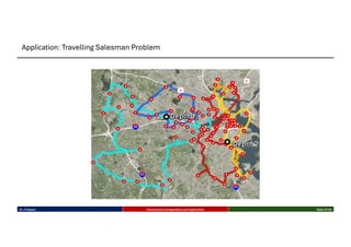Dr. K Rajwar Evolutionary Computation and Application Slide 27/34
Application: Travelling Salesman Problem
 