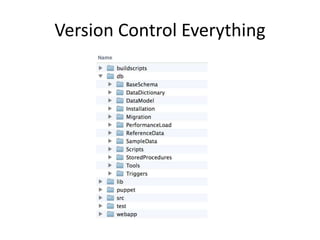 Evolutionary database design | PPTX