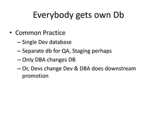 Evolutionary database design | PPTX