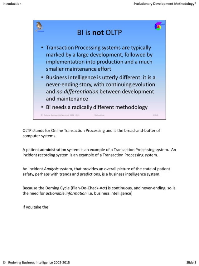 Notes for Evolutionary Development Methodology | PDF