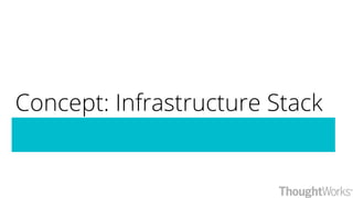 Concept: Infrastructure Stack
 