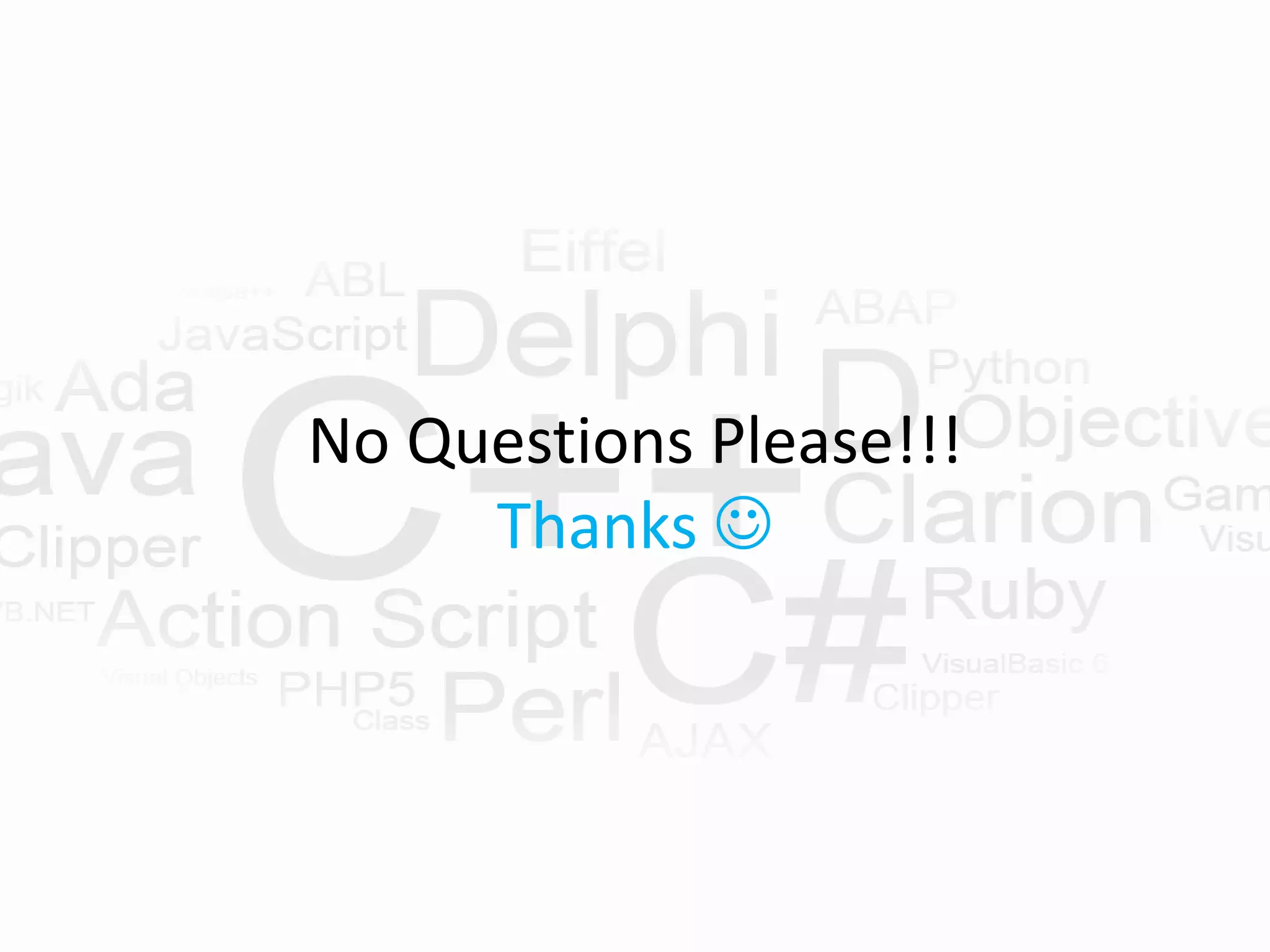 No Questions Please!!!
Thanks 
 