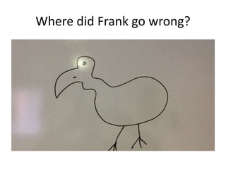 Where did Frank go wrong?
 